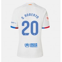 Barcelona Sergi Roberto #20 Bortedrakt Dame 2023-24 Kortermet